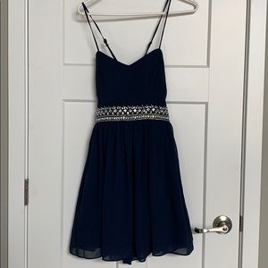Blue sparkle dress